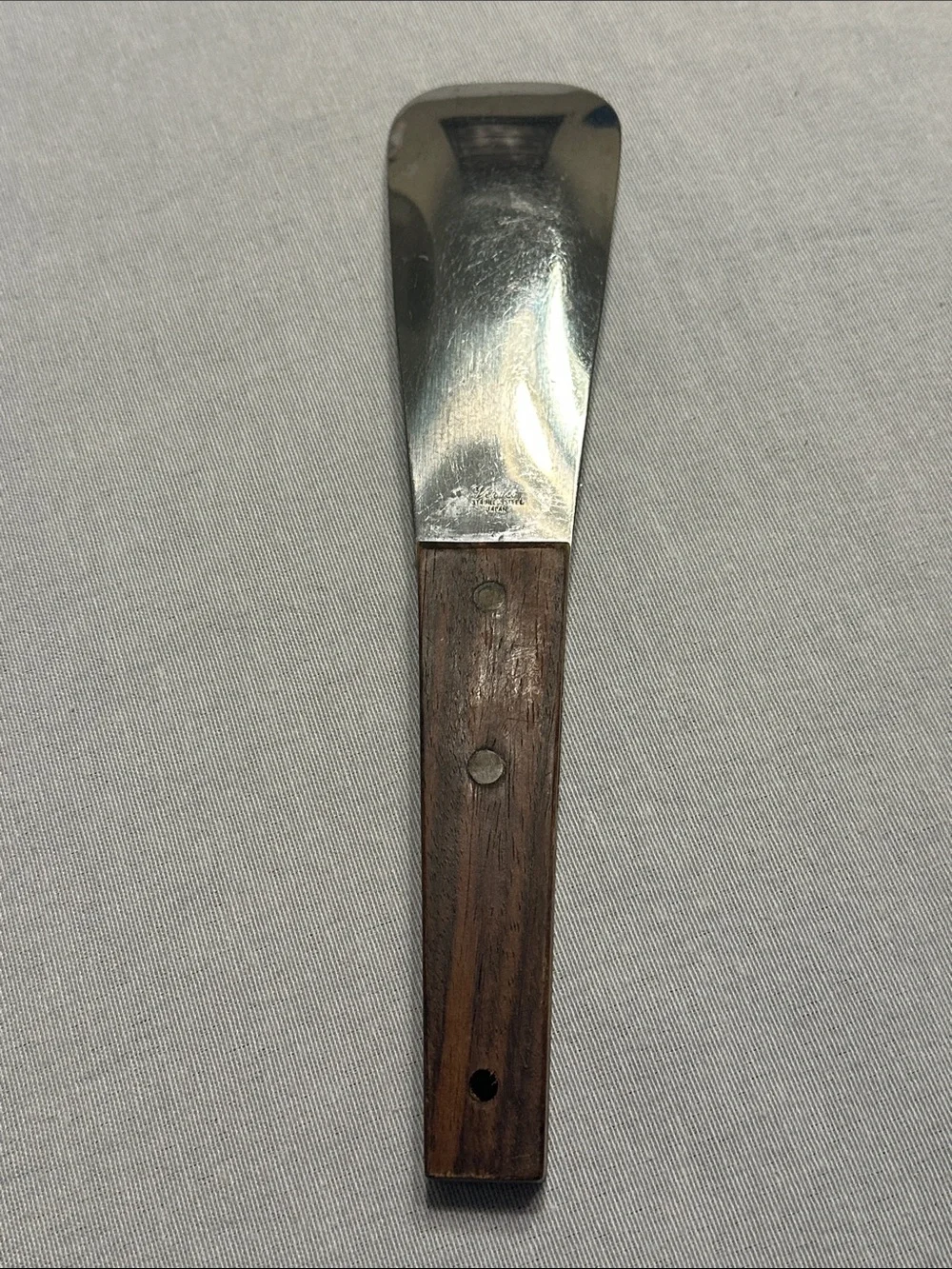 Vintage Venco Stainless Steel Ice cream scoop, wood handle
